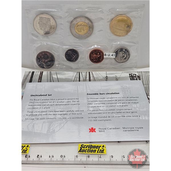 RCM Canada Uncirculated Year Set 2002