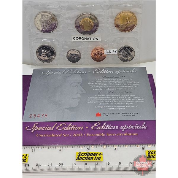 RCM Canada Uncirculated Year Set 2003 : Special Edition