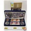 Image 1 : RCM Canada 2003 : Queen Elizabeth II Coronation Stamp & Coin Set