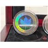 Image 3 : RCM 2003 Silver Maple Leaf Hologram Five-Coin Set : One Ounce ; 1/2 Ounce 1/4 Ounce; 1/10 Ounce & 1/
