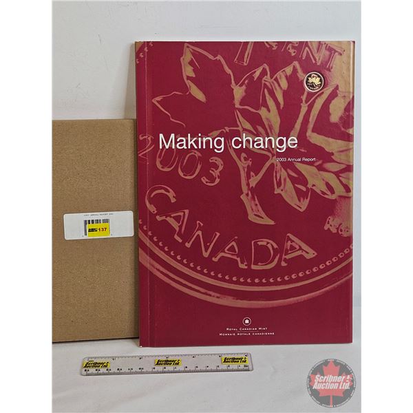 RCM 2003 Making Change : Annual Report (Original Shipping Pkg opened for Pictures)