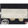 Image 10 : RCM Canada 2004 Fine Silver 4-Coin Set : The Arctic Fox  One Ounce ; 1/2 Ounce 1/4 Ounce; 1/10 Ounce