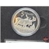 Image 2 : RCM Canada 2004 $5 Limited-Edition Stamp & Fine Silver Coin Set : The Majestic Moose (S/N#20487 of 2
