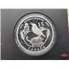 Image 2 : RCM Canada 2005 Special Edition Proof $5 Dollar Coin : Saskatchewan's Centennial (COA #15071) (99.99