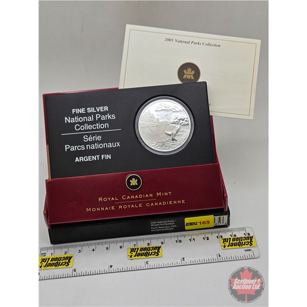 RCM Canada 2005 National Parks Collection : Mingan Archipelago (COA #08055) (99.99%) (GST Exempt)