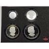 Image 4 : RCM 2005 Fine Silver Four-Coin Set : The Canadian Lynx One Ounce ; 1/2 Ounce 1/4 Ounce & 1/10 Ounce