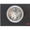 Image 2 : RCM Canada 2005 $5 Limited-Edition Stamp & Fine Silver Coin Set : Deer & Fawn (S/N#20809 of 25555) (