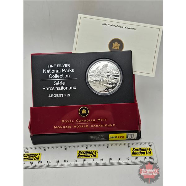 RCM Canada 2006 National Parks Collection $30 Fine Silver Coin : Georgian Bay Islands (COA #05083) (