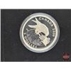 Image 2 : RCM Canada 2006 $5 Limited-Edition Stamp & Fine Silver Coin Set : Peregrine Falcon and Nestlings (S/