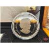 Image 4 : RCM Canada 2006 $5 Limited-Edition Stamp & Fine Silver Coin Set : Peregrine Falcon and Nestlings (S/