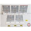 Image 12 : RCM Canada Twenty Five Cent (5 Coins/Cards) : Olympic Winter Games 2007 Official First Day of Mintag