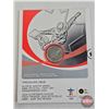 Image 3 : RCM Canada Twenty Five Cent (4 Coins/Cards) : Olympic Winter Games 2008 Official First Day of Mintag