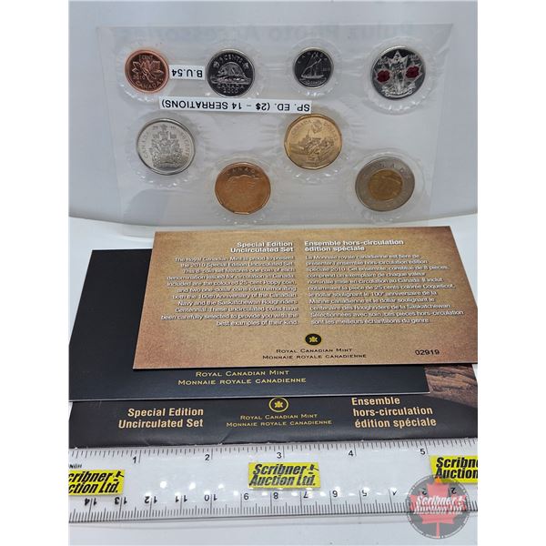 RCM Canada Uncirculated Year Set 2010 : Special Edition : 100th Anniversary of the Canadian Navy (Co