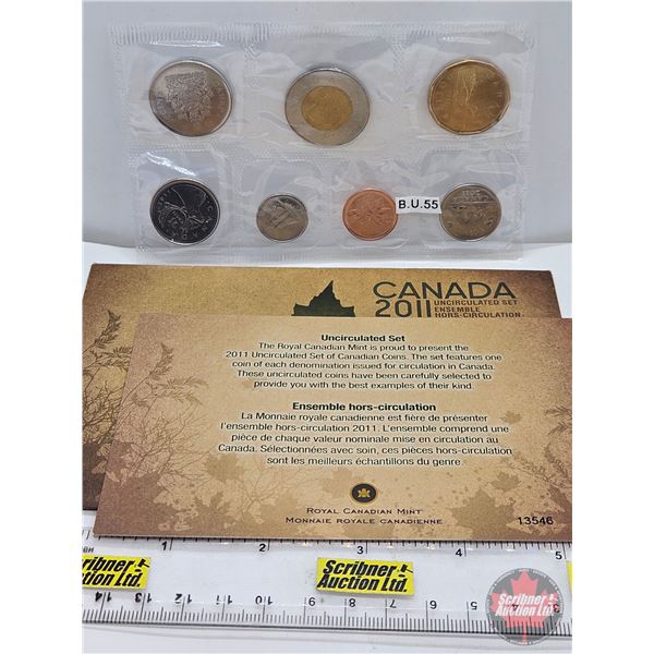 RCM Canada Uncirculated Year Set 2011