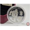 Image 2 : RCM Canada 2011 : $25 Fine Silver Hologram Coin : Wayne & Walter Gretzky (COA #03589) (99.99%) (GST