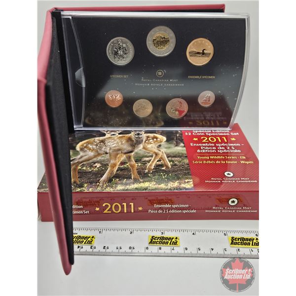 RCM Canada 2011 Specimen Set : Special Edition : Young Wildlife Series : Elk