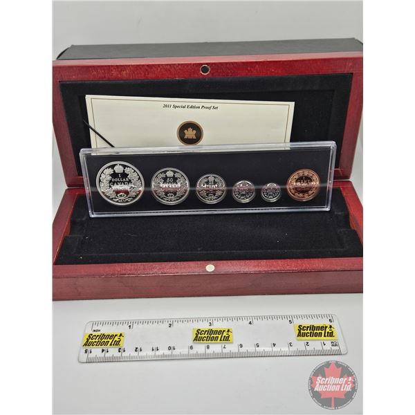 RCM Canada 2011 Special Edition Proof Set : 100th Anniversary of the Striking of Canada's 1911 Silve