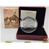 Image 1 : RCM Canada 2012 : Five-Ounce $50 Silver Coin : 100th Anniversary of the Calgary Stampede (COA #0106)