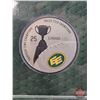 Image 3 : RCM Canada 2012 Edmonton Eskimos 25-Cent Coin & Stamp Set (Unopened)
