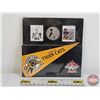 Image 1 : RCM Canada 2012 Hamilton Tiger-Cats 25-Cent Coin & Stamp Set (Unopened)