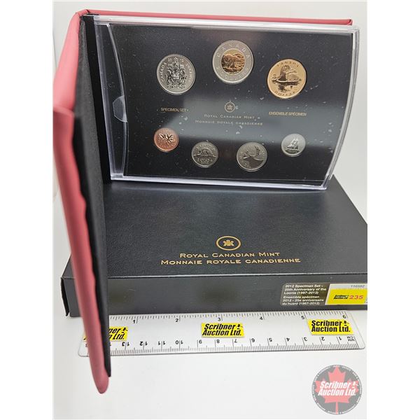 RCM Canada 2012 Specimen Set : 25th Anniversary of the Loonie (1987-2012)