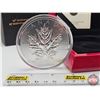 Image 2 : RCM Canada 2013 : Five-Ounce Silver Coin : Maple Leaf (COA #2120) (99.99%) (GST Exempt)