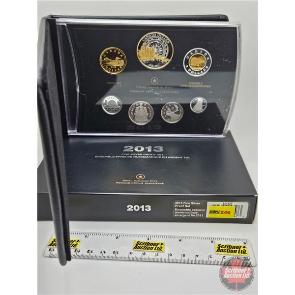 RCM Canada 2013 Fine Silver Proof Set (COA) (99.99%) (GST Exempt)