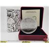 Image 1 : RCM Canada 2014 : $30 Fine Silver Coin : Canadian Contemporary Art : Tim Barnard (COA #3742) (99.99%