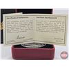 Image 6 : RCM Canada 2014 : $20 Fine Silver Coin : Chickadee and Winter Berries (COA #5420) (Swarovski Element