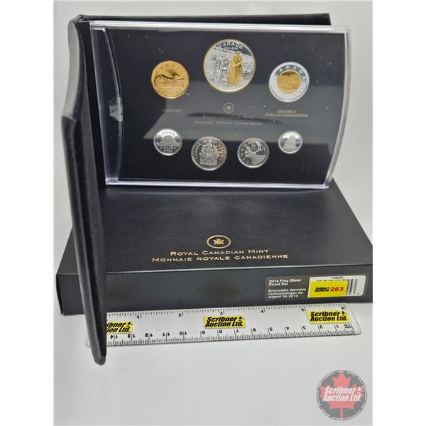 RCM Canada 2014 Fine Silver Dollar Proof Set : 100th Anniversary of the Declaration of the First Wor