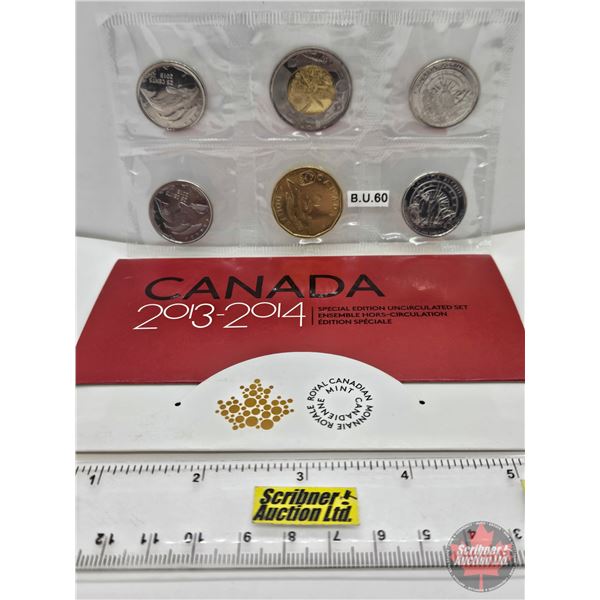 RCM Canada Uncirculated Year Set 2013-2014 : Special Edition