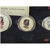 Image 11 : RCM Canada 2014 Fine Silver : Fractional Set : The Maple Leaf (COA #8186) The coins bear a face valu