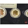 Image 5 : RCM Canada 2014 Fine Silver : Fractional Set : The Maple Leaf (COA #8186) The coins bear a face valu