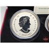 Image 8 : RCM Canada 2014 Fine Silver : Fractional Set : The Maple Leaf (COA #8186) The coins bear a face valu