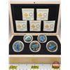 Image 1 : RCM Canada 2014 / 2015 : The Great Lakes : $20 Fine Silver : Five-Coin Set ~ 2014 Lake Superior (COA