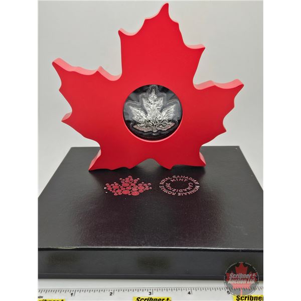 RCM Canada 2015 : $20 Fine Silver Coin : The Canadian Maple Leaf (COA #12066)  (99.99%) (GST Exempt)