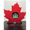Image 2 : RCM Canada 2015 : $20 Fine Silver Coin : The Canadian Maple Leaf (COA #12066)  (99.99%) (GST Exempt)