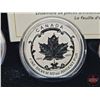 Image 3 : RCM Canada 2015 Fine Silver : Fractional Set : The Maple Leaf (COA #3023) The coins bear a face valu