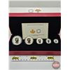 Image 7 : RCM Canada 2015 Fine Silver : Fractional Set : The Maple Leaf (COA #3023) The coins bear a face valu