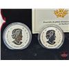 Image 8 : RCM Canada 2015 Fine Silver : Fractional Set : The Maple Leaf (COA #3023) The coins bear a face valu