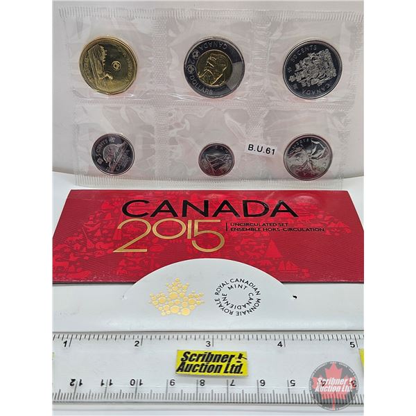 RCM Canada Uncirculated Year Set 2015