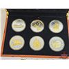 Image 2 : RCM Canada 2015 Fine Silver Coins : BIG COIN SERIES : Six-Coin Set ~ 5-Cent Coin (COA #0162) ~ 10-Ce