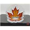 Image 3 : RCM Canada 2016 : $20 Fine Silver Coin : Canada's Colourful Maple Leaf (COA #04456) (99.99%) (GST Ex