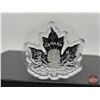 Image 4 : RCM Canada 2016 : $20 Fine Silver Coin : Canada's Colourful Maple Leaf (COA #04456) (99.99%) (GST Ex