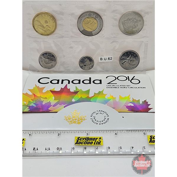 RCM Canada Uncirculated Year Set 2016