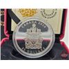 Image 2 : RCM Canada 2016 : $25 Fine Silver Piedfort : The Coat of Arms of Canada (COA #1178) (99.99%) (GST Ex
