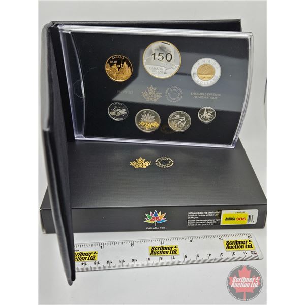 RCM Canada 2017 Special Edition : Fine Silver Proof Set : Canada 150 : Our Home and Native Land (99.