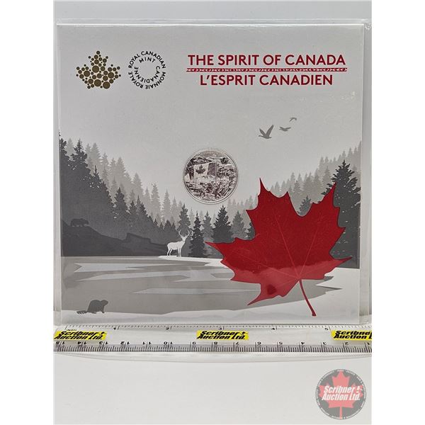 RCM Canada 2017 : $3 Fine Silver Coin : The Spirit of Canada (Unopened) (99.99%) (GST Exempt)