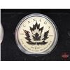 Image 3 : RCM Canada 2017 Fine Silver Fractional 4-Coin Set : Maple Leaf Tribute (COA #1125) The coins bear a