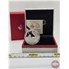 Image 1 : RCM Canada 2017 Lunar Lotus $15 Fine Silver Coin: Year of the Rooster (COA #03545) (99.99%) (GST Exe